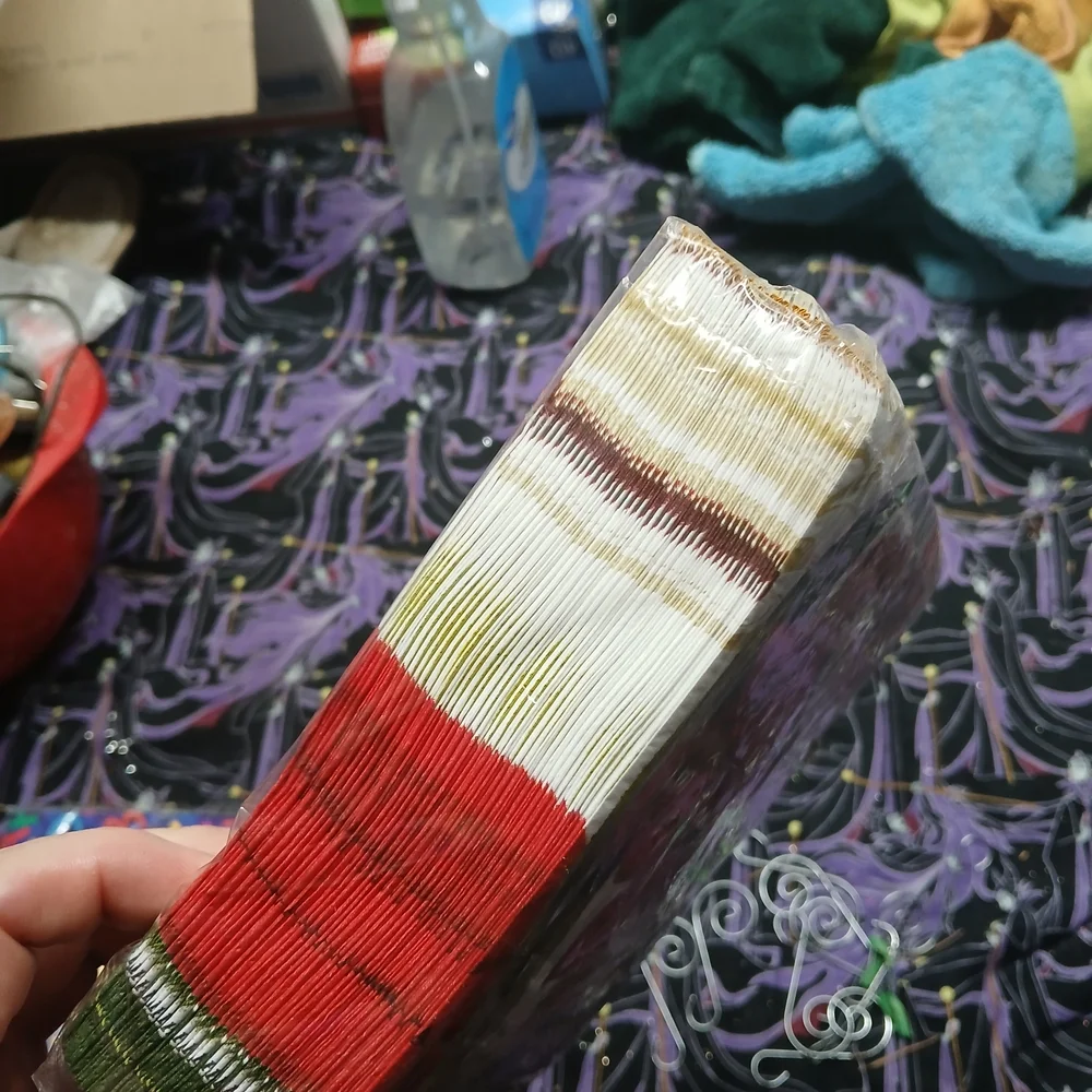 Adidas Red and Green Floral Disposable Napkins
